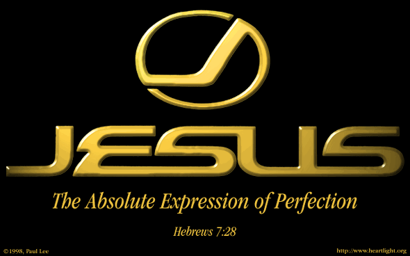 Lasts Forever! - The Absolute Expression of Perfection - Jesus